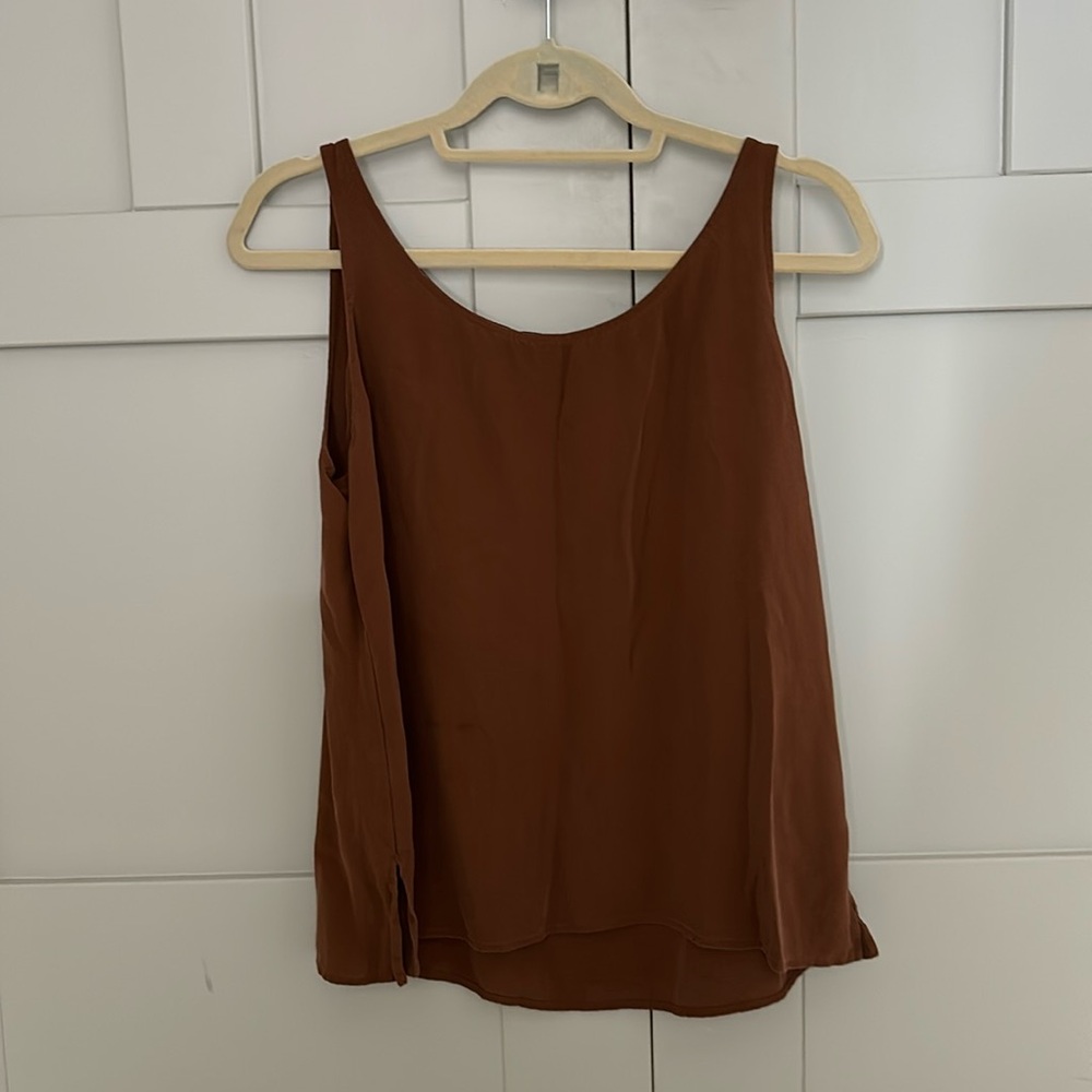Eileen Fisher 100% Silk Tank Size M